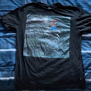 Views-style graphic design t shirt